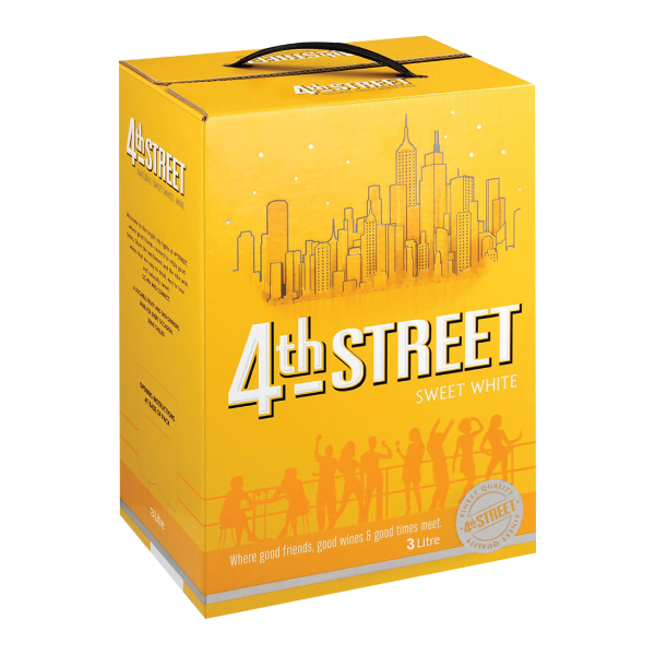 4th Street Sweet White 5L | Buy Online | Free Delivery | Jays Wines