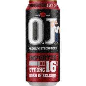 O.J Beer 16% can