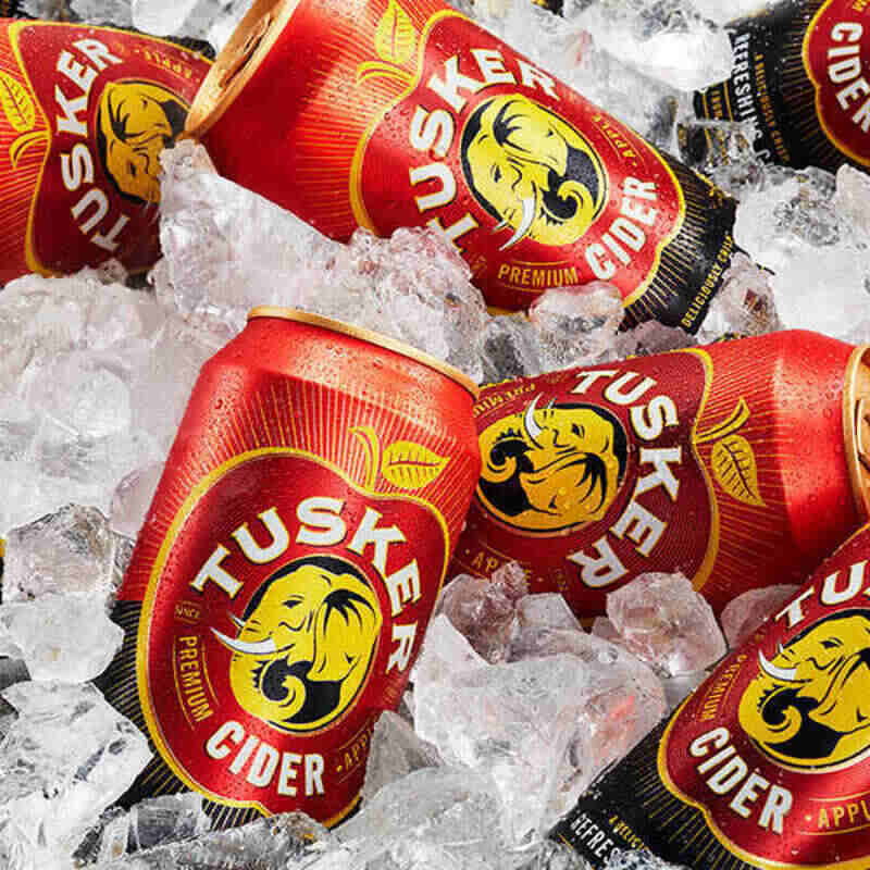 Most Popular Drinks For Ladies; Tusker Cider