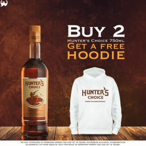 Buy hunters choice online in Nairobi bet a hoodie