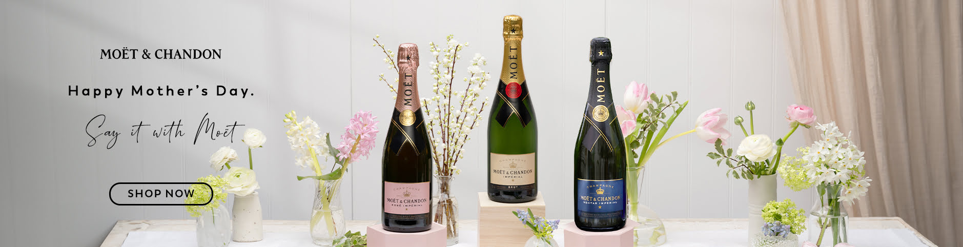 Mother's Day celebration with Moet & Chandon