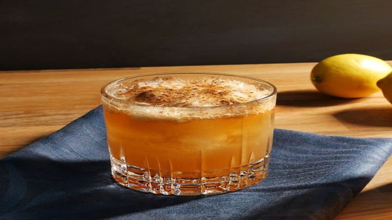 Maple Cinnamon Whisky Smash