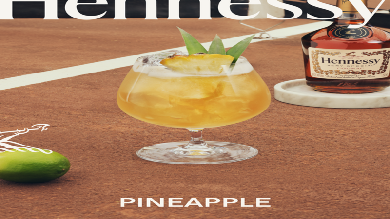 Hennessy Pineapple Cocktails