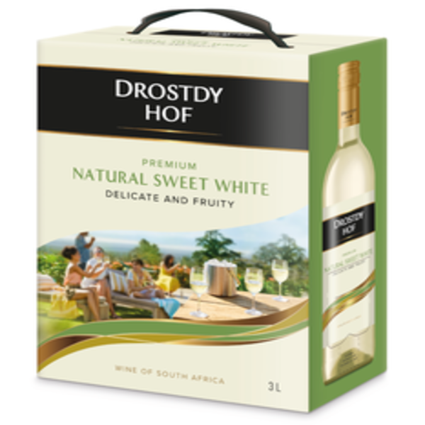 Buy Drostdy Hof Natural Sweet White 3L online in Nairobi today.